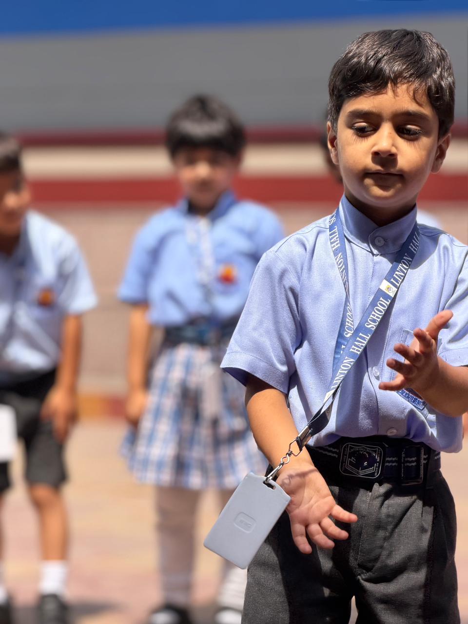 Children learning and interacting together